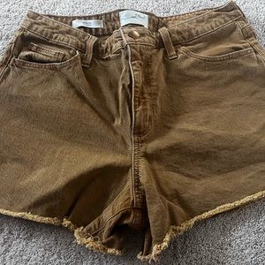 5/$20 Universal Thread Brown Frayed Shorts